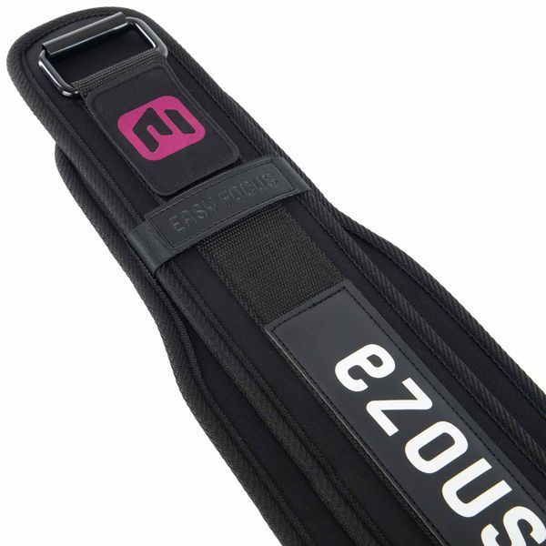 Пояс атлетический текстильный EZOUS TRAINING BELT O-04 спинка-14см размер S-L черный O-04 фото