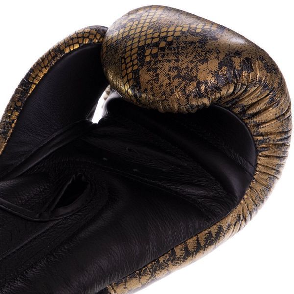 Перчатки боксерские на липучке кожаные TOP KING Super Snake TKBGSS-02 8-18унций цвета в ассортименте 8 унции TKBGSS-02 фото