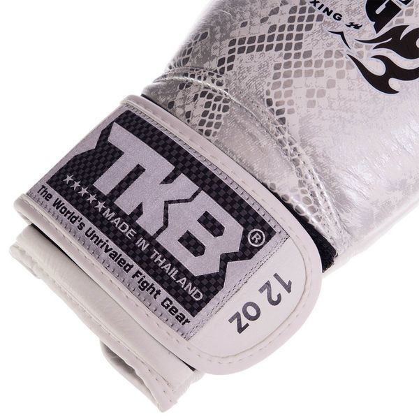 Перчатки боксерские на липучке кожаные TOP KING Super Snake TKBGSS-02 8-18унций цвета в ассортименте 8 унции TKBGSS-02 фото