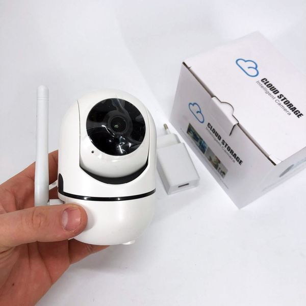 Беспроводная поворотная IP камера WiFi microSD UKC Y13G 1mp с распознаванием лиц ws78487 фото