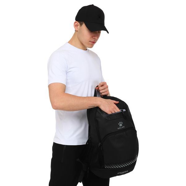 Рюкзак спортивный KELME SHOULDER 9876004-9055 черный-белый 9876004-9055 фото