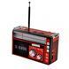 Радиоприёмник портативное радио Golon RX-381 аккумуляторный ретро колонка usb sd mp3 fm. Цвет: красный ws46321 фото 4