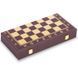 Шахматы шашки нарды 3 в 1 набор настольных игр доска из экокожи ZOOCEN L3508 размер 34x34см L3508 фото 6