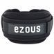 Пояс атлетический текстильный EZOUS TRAINING BELT O-04 спинка-14см размер S-L черный O-04 фото 2