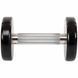 Гантель цільна професійна з поліуретановим покриттям LIFE FITNESS SC-80081-4 1шт 4кг чорний-червоний SC-80081-4 фото 2