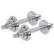 Гантели разборные стальные хромированные 10кг SP-Sport TA-8059-10 2шт по 5кг хром TA-8059-10 фото 1