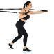 Еспандер трубчастий з карабіном у захисному рукаві RESISTANCE TUBE WITH COVER EZOUS K-05-H навантаження високе чорний K-05-H фото 10