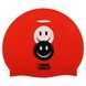 Шапочка для плавания силиконовая юниорская MadWave Junior EMOJI M057308 красный M057308 фото 1