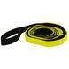 Стрічка стропа з петлями для розтяжки Stretch Strap Record FI-6347 8 петель чорний-лимонний FI-6347 фото 7