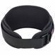 Пояс атлетический текстильный EZOUS TRAINING BELT O-04 спинка-14см размер S-L черный O-04 фото 4