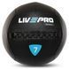 М'яч набивний медичний для кросфіту WALL BALL LiveUp LP8103-7 7кг чорний LP8103-7 фото 1