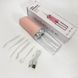 Ирригатор для чистки зубов и полости рта Oral Irrigator с аккумулятором и сменными насадками. Цвет: розовый ws12495-1 фото 19