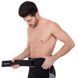 Пояс атлетичний текстильний Zelart SB-165428 спинка-14см розмір XS-XXL чорний SB-165428 фото 11