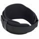 Пояс атлетический текстильный EZOUS TRAINING BELT O-04 спинка-14см размер S-L черный O-04 фото 1