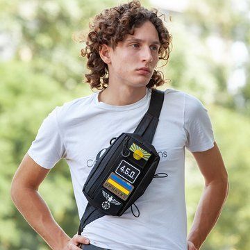 Сумка бананка тактическая Cordura | Мужская/женская | Для спорта, города, туризма ws19898 фото