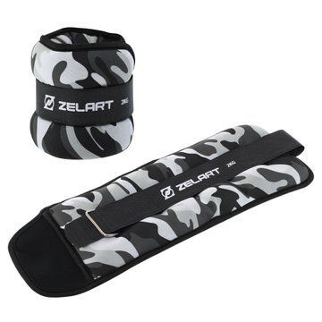 Утяжелители-манжеты для рук и ног Zelart TA-7819-2 вес 2x2кг цвета в ассортименте TA-7819-2 фото