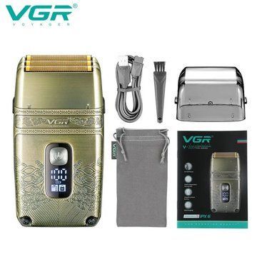 Професійна електробритва Шейвер VGR V-335 Shaver з трьома ножовими блоками, бритва для бороди ws15946 фото