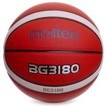 Мяч баскетбольный MOLTEN B6G3180 размер 6 оранжевый B6G3180 фото
