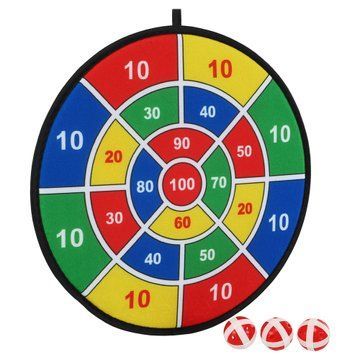 Дартс на липучке 6 мячей и мишень VELCRO dartboard Baili BL-602 37cм BL-602 фото