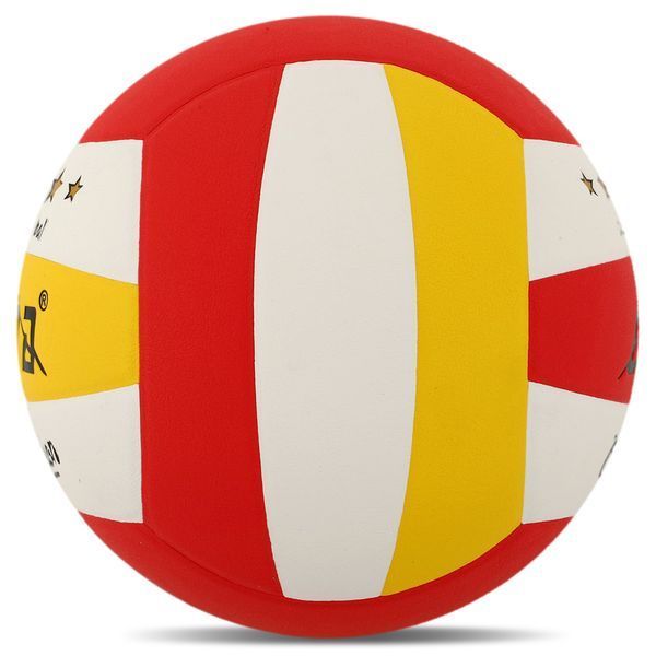 Мяч волейбольный CIMA VB-9020 CHAMPION №5 PU белый-желтый-красный VB-9020 фото