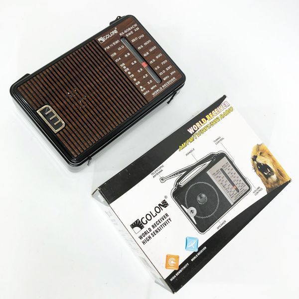 Радиоприемник GOLON RX-608 всеволновый на батарейках + поддержка USB/microSD/MP3/WMA ws32939 фото