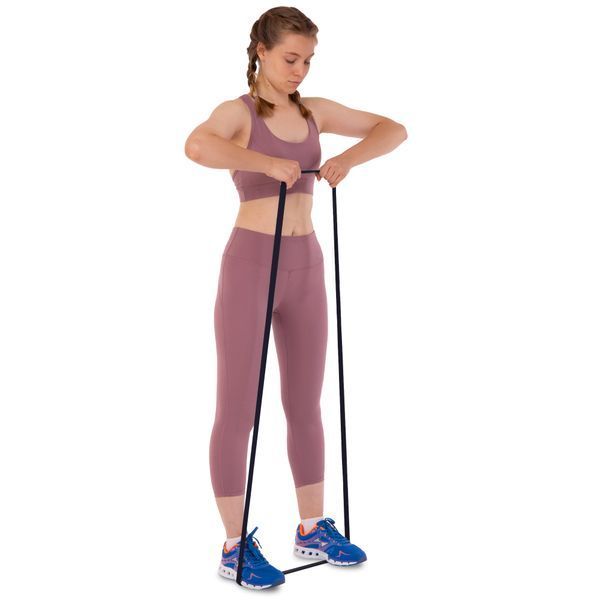 Резина петля для подтягиваний и тренировок лента силовая SP-Sport Fitness LINE FI-9584-6 120-175кг черный FI-9584-6 фото