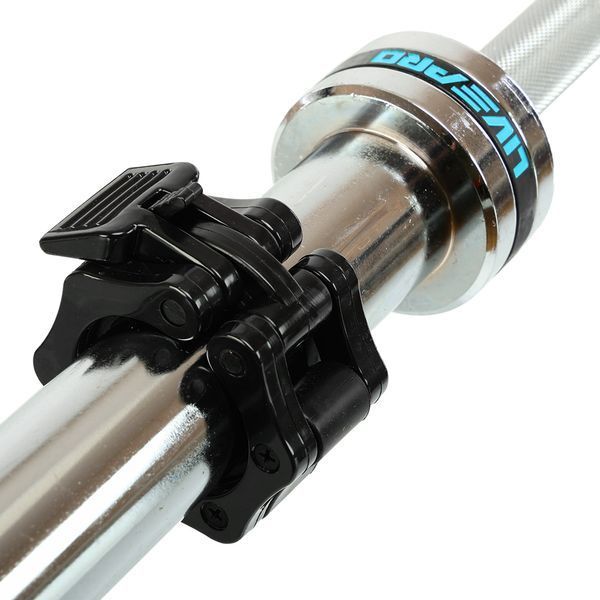 Замки быстросъемные для грифа Lock-Jaw PRO LiveUp LP8061 2шт диаметр-50мм черный LP8061 фото