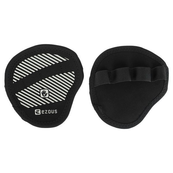 Накладки атлетические нескользящие Грипад GRIPAD WorkOut ROUND HAND PROTECTION EZOUS D-02 черный D-02 фото