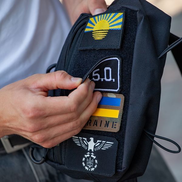Сумка бананка тактическая Cordura | Мужская/женская | Для спорта, города, туризма ws19898 фото