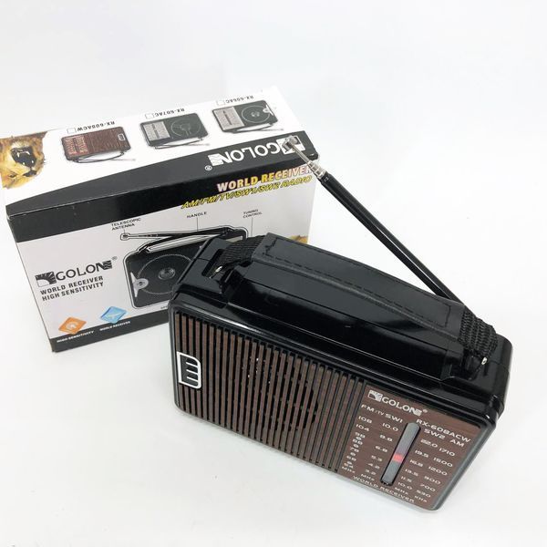 Радиоприемник GOLON RX-608 всеволновый на батарейках + поддержка USB/microSD/MP3/WMA ws32939 фото
