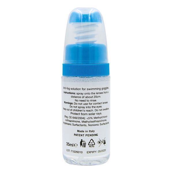Антифог спрей против затуманивания и запотевания очков масок и линз ARENA ANTI FOG SPRAY AR000398-100 35мл AR000398-100 фото