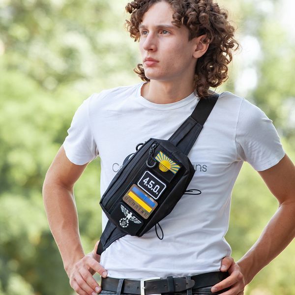 Сумка бананка тактическая Cordura | Мужская/женская | Для спорта, города, туризма ws19898 фото
