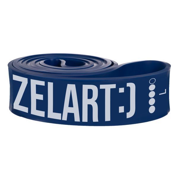 Гума петля для підтягувань та тренувань стрічка силова Zelart POWER BANDS FI-0889-4 POWER BAND 25-57кг синій FI-0889-4 фото