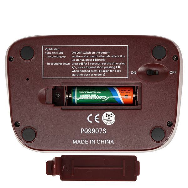 Часы шахматные электронные многофункциональные LEAP SP-Sport PQ9907 пластик 17х10 х5,5см коричневый PQ9907 фото