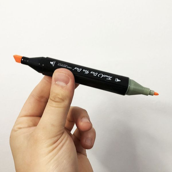 Набір скетч маркерів для малювання Touch 48 шт двосторонні професійні фломастери для художників ws75398 фото