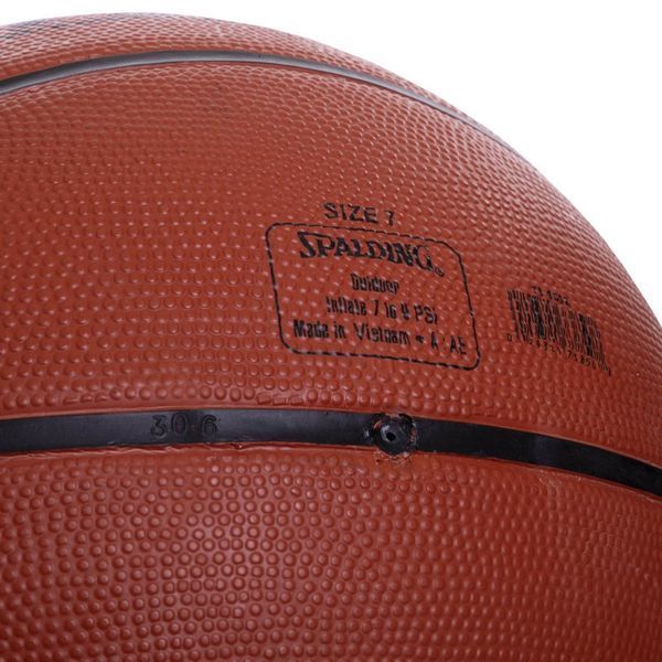 Мяч баскетбольный резиновый SPALDING TF-50 73850Z размер 7 оранжевый 73850Z фото