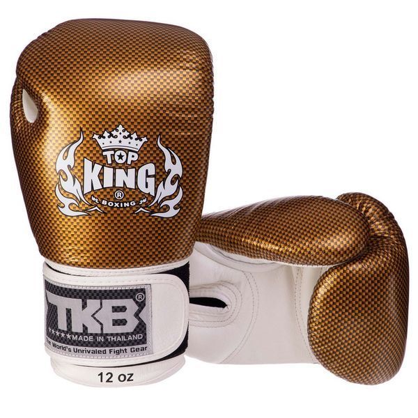 Перчатки боксерские на липучке кожаные TOP KING Super Snake TKBGEM-02 8-18унций цвета в ассортименте 8 унции TKBGEM-02 фото