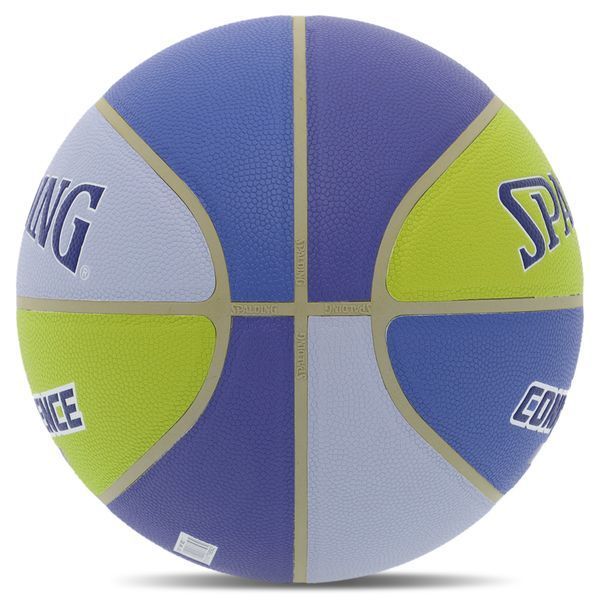 М'яч баскетбольний SPALDING ALL CONFERENCE 77394Y розмір 7 синій-жовтий 77394Y фото