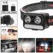Фонарь налобный 2069-XPG+XPG+5SMD Motion sensor ws16738 фото 6