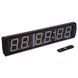 Таймер спортивний інтервальний для залу з пультом GYM TIMER Zelart TA-3649 73x15,5x4см чорний TA-3649 фото 1