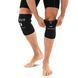 Наколенники для приседа и пауэрлфтинга 2штуки SQUAT KNEECAP EZOUS A-02 S-XL черный M A-02 фото 5