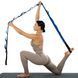 Лента стропа с петлями для растяжки Stretch Strap с дверным якорем Record FI-6907 14 петель черный-синий FI-6907 фото 12
