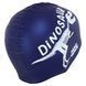 Шапочка для плавания силиконовая юниорская MadWave Junior DINOSAUR M057307 темно-синий M057307 фото 4