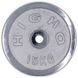 Блины диски хромированные HIGHQ SPORT TA-1455-15S 30мм 15кг хром TA-1455-15S фото 3