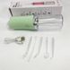 Ирригатор для чистки зубов и полости рта Oral Irrigator с аккумулятором и сменными насадками. Цвет: зеленый ws12495-2 фото 13