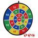 Дартс на липучці 6 м'ячів та мішень VELCRO dartboard Baili BL-602 37cм BL-602 фото 1