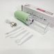 Ирригатор для чистки зубов и полости рта Oral Irrigator с аккумулятором и сменными насадками. Цвет: зеленый ws12495-2 фото 2