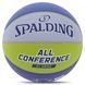 М'яч баскетбольний SPALDING ALL CONFERENCE 77394Y розмір 7 синій-жовтий 77394Y фото 4