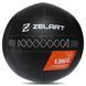 Мяч набивной медицинский для кроссфита WALL BALL Zelart TA-7822-13 вес-13кг черный TA-7822-13 фото 1