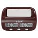 Часы шахматные электронные многофункциональные LEAP SP-Sport PQ9907 пластик 17х10 х5,5см коричневый PQ9907 фото 2